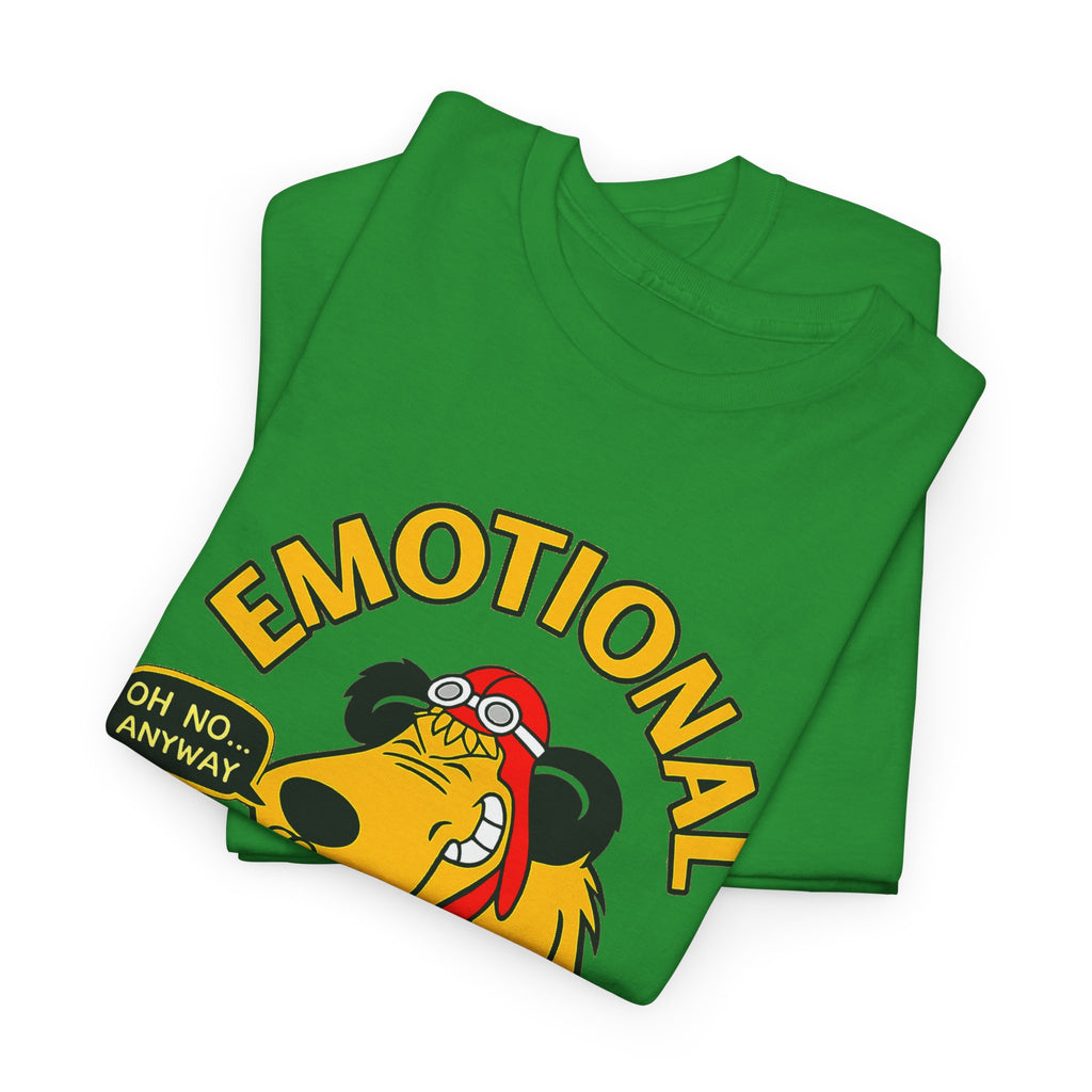 Emotional Support Dog T-Shirt — Cute Cartoon Comfort Pup Tee
