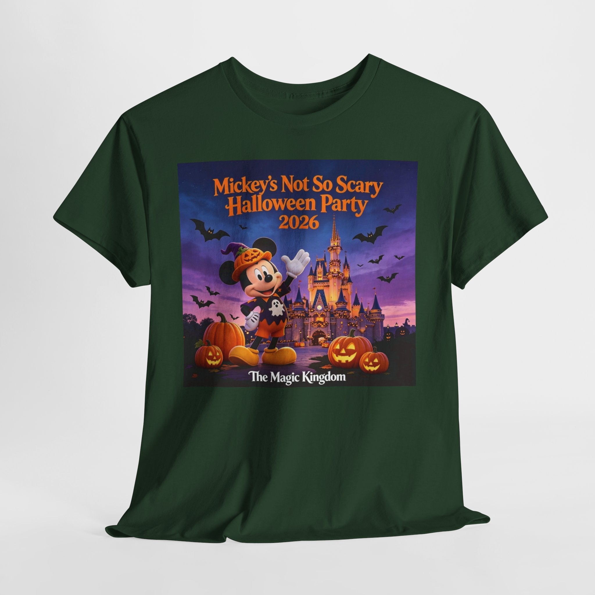 Halloween Party T‑Shirt — "Not So Scary" 2026 Magic Kingdom Tee