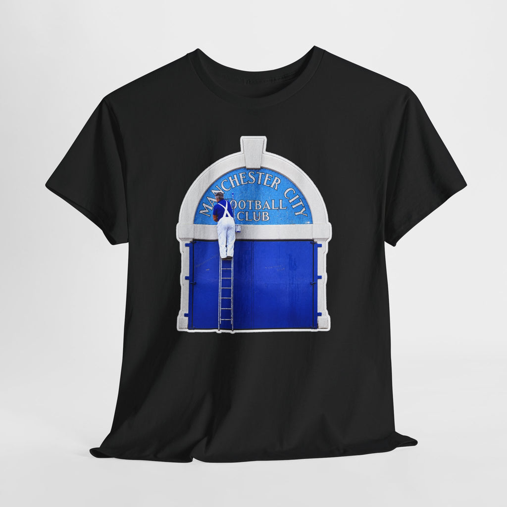 Manchester City Maine Road Inspired Cotton T-Shirt