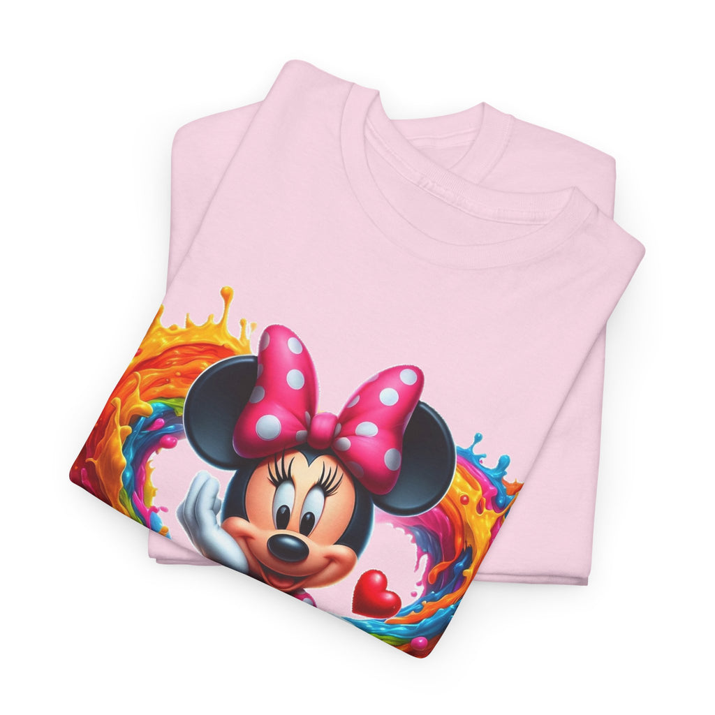 Minnie Mouse Unofficial Color Splash T‑Shirt