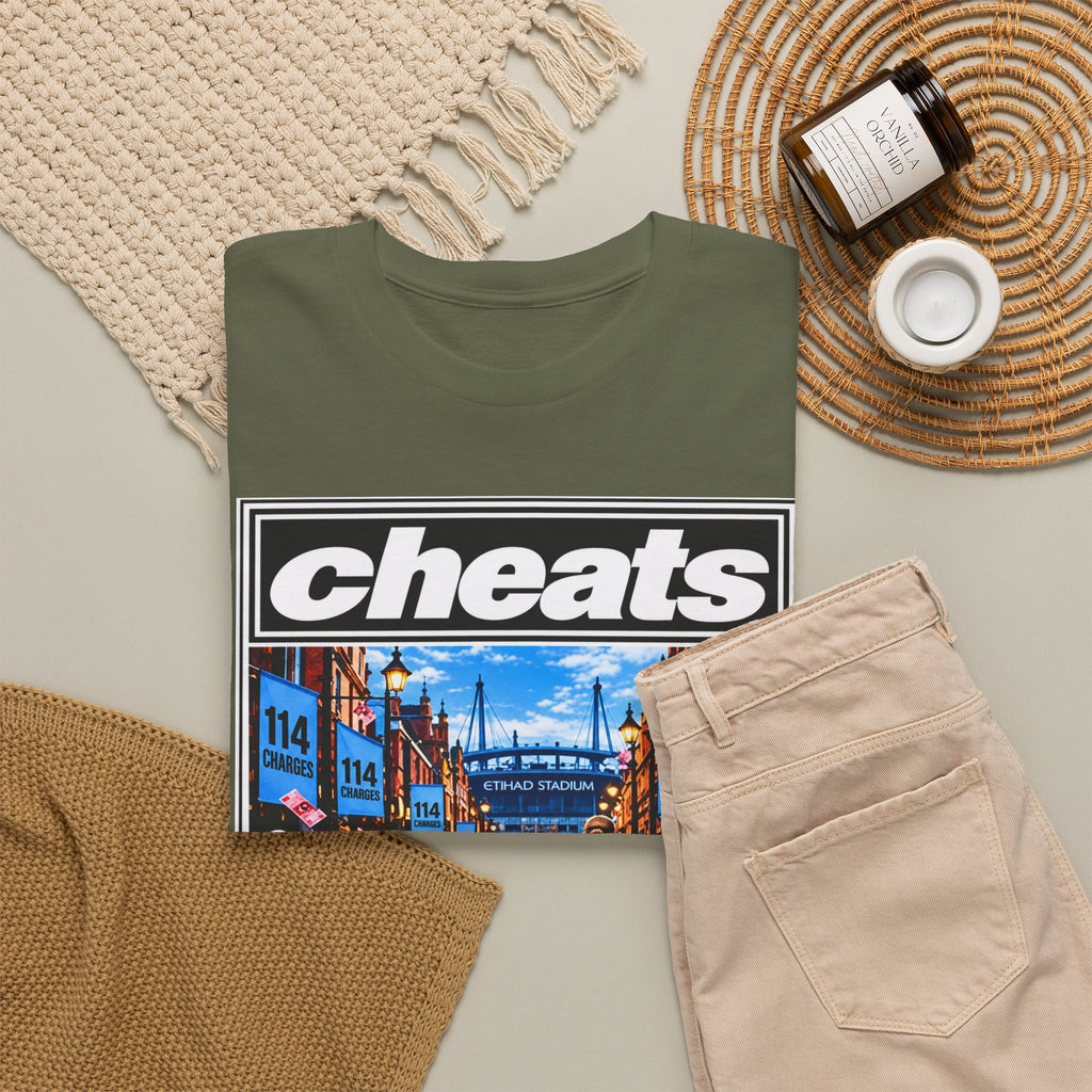 Cheats “What’s the Story? Tainted Glory?” Sports Graphic Cotton T-Shirt