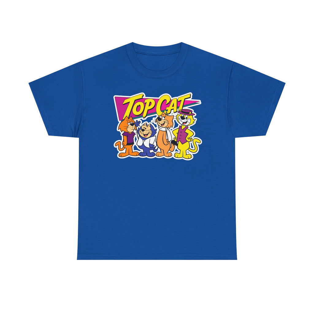 Top Cat Retro Cartoon Cotton T-Shirt / Tee