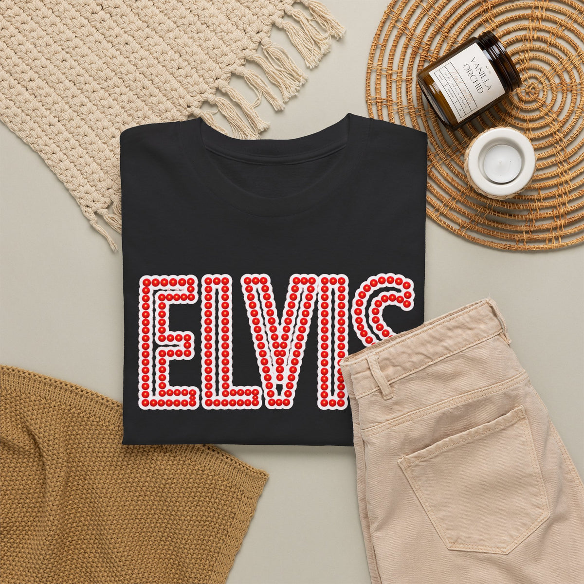Elvis Graphic Tee – Classic Rock ’n’ Roll Fan Cotton T-Shirt