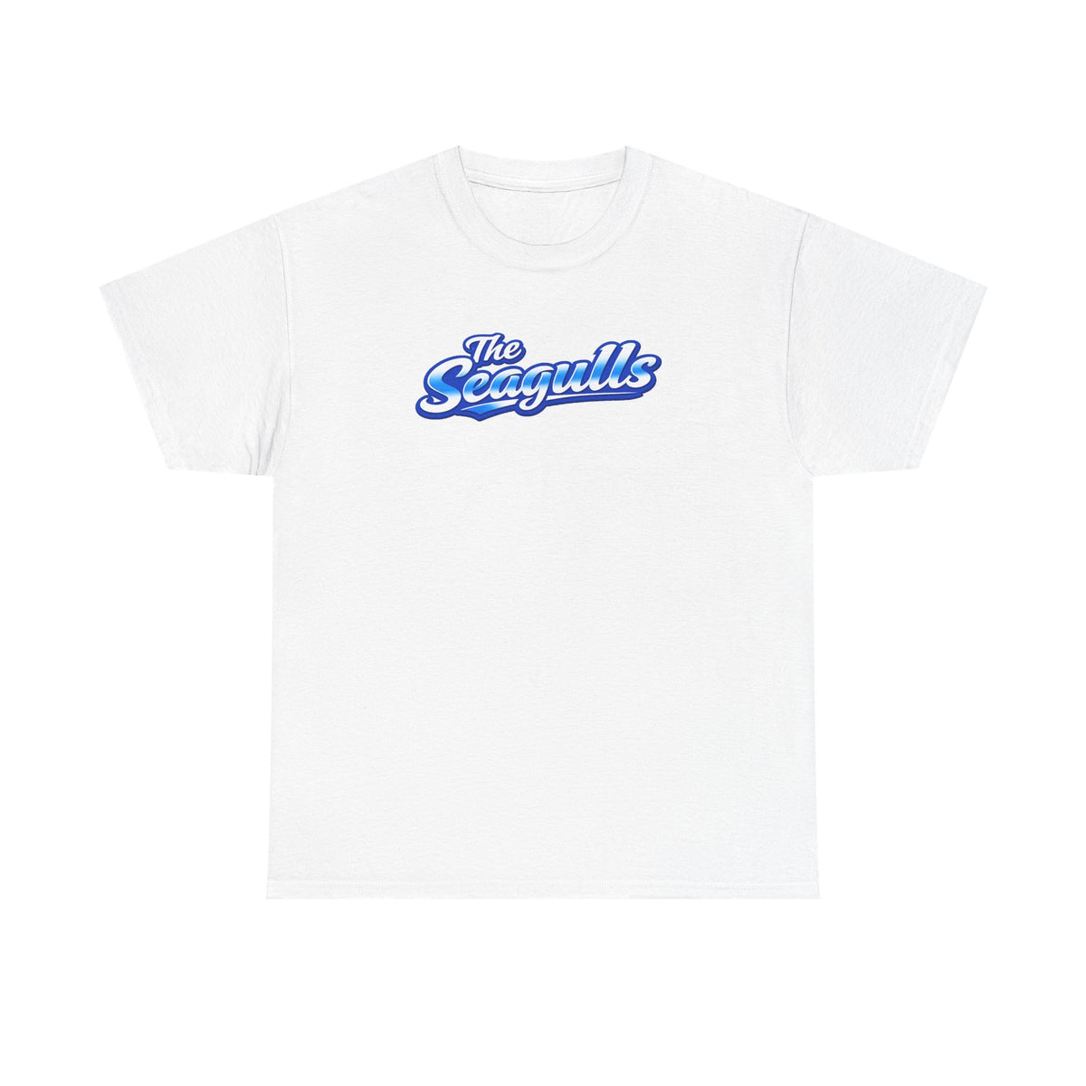Seagulls Football Script Logo Cotton T-Shirt