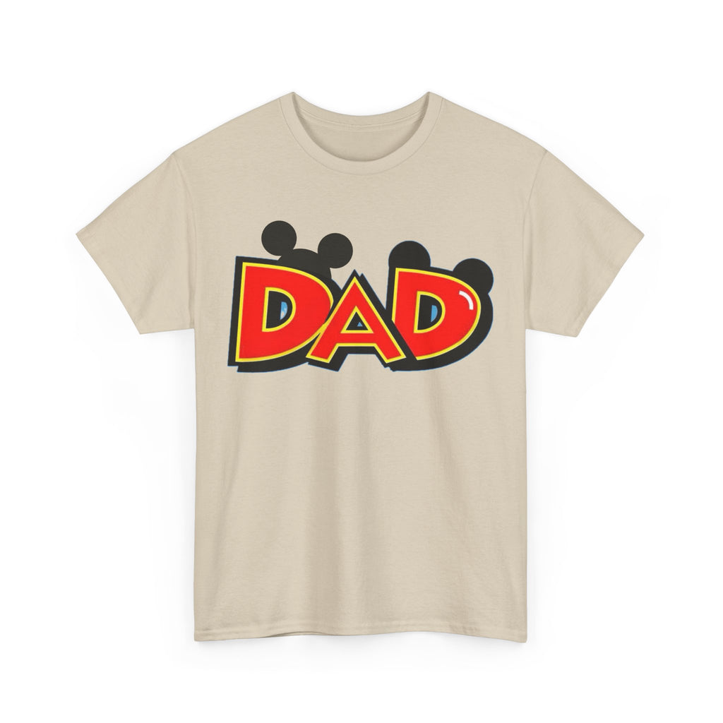 Disney Dad Mickey Ears T-Shirt – Retro Cartoon Dad Tee, Perfect Father’s Day Gift