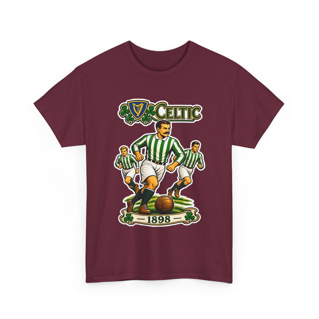 Celtic Football Retro Players Tee — 1898 Vintage Soccer Shirt