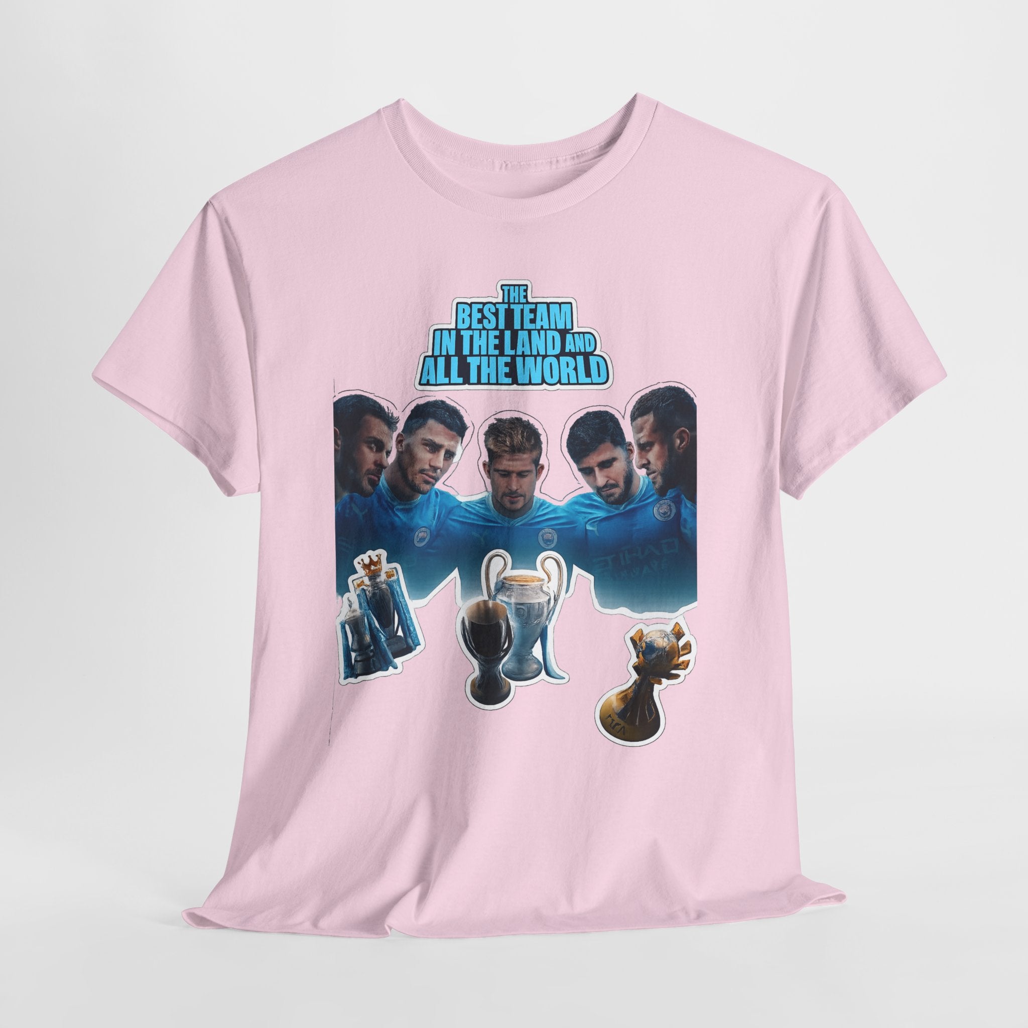 Manchester City — "Best Team in the Land and All the World" Cotton T-Shirt