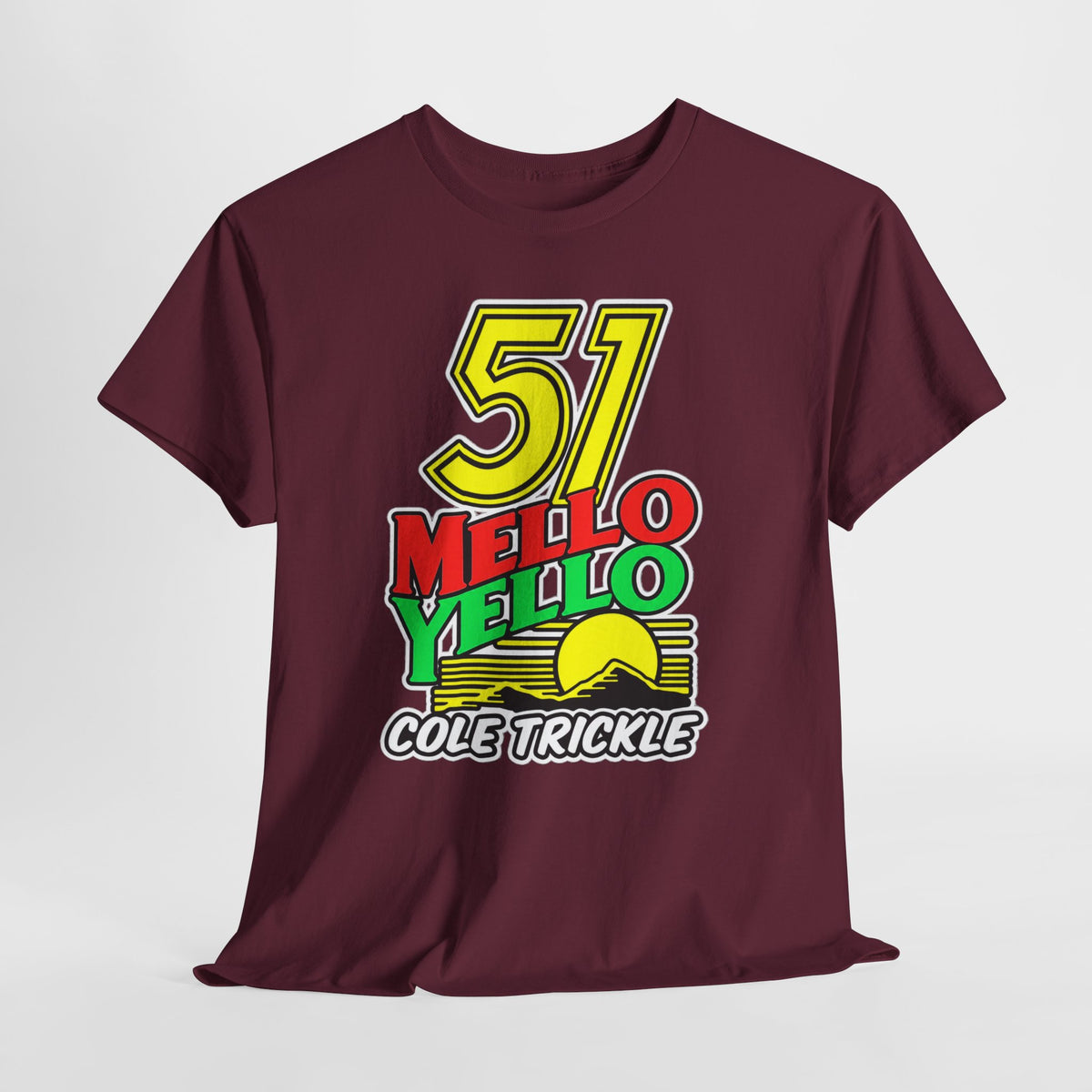 Days of Thunder Mello Yello '51' Graphic Tee — Cole Trickle Racing Shirt