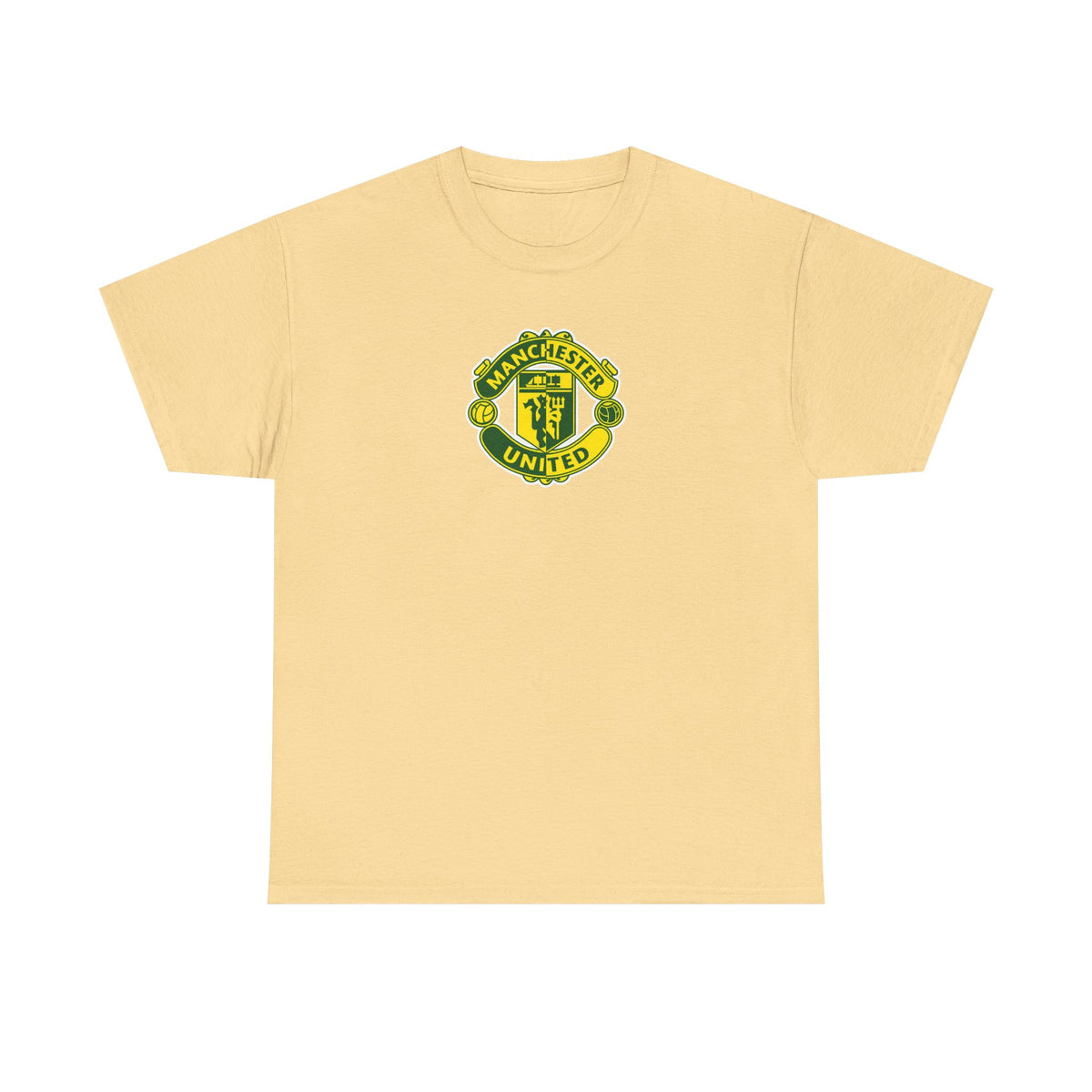 Manchester United Retro Crest Cotton T-Shirt