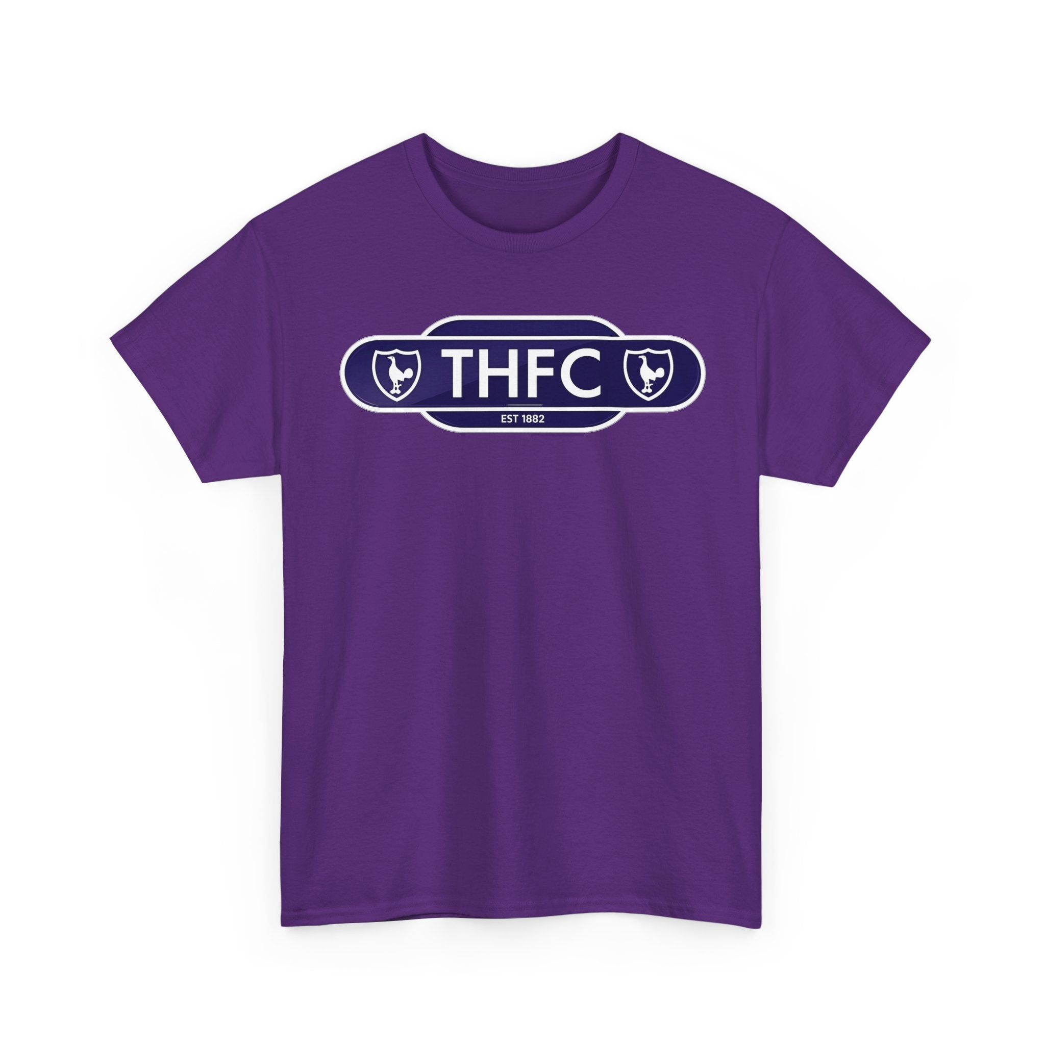 THFC Tottenham Hotspur Railway Sign T‑Shirt — Retro Football Club Tee