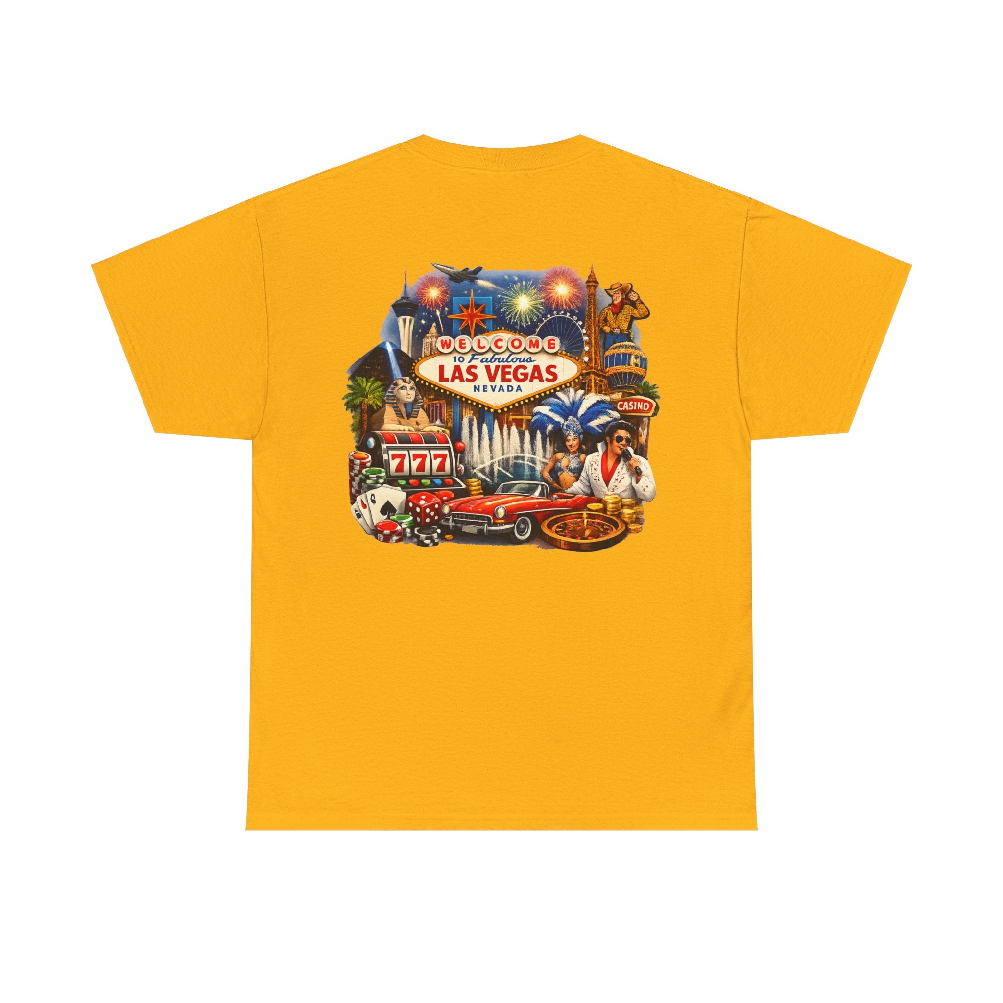Las Vegas Vintage Collage T‑Shirt