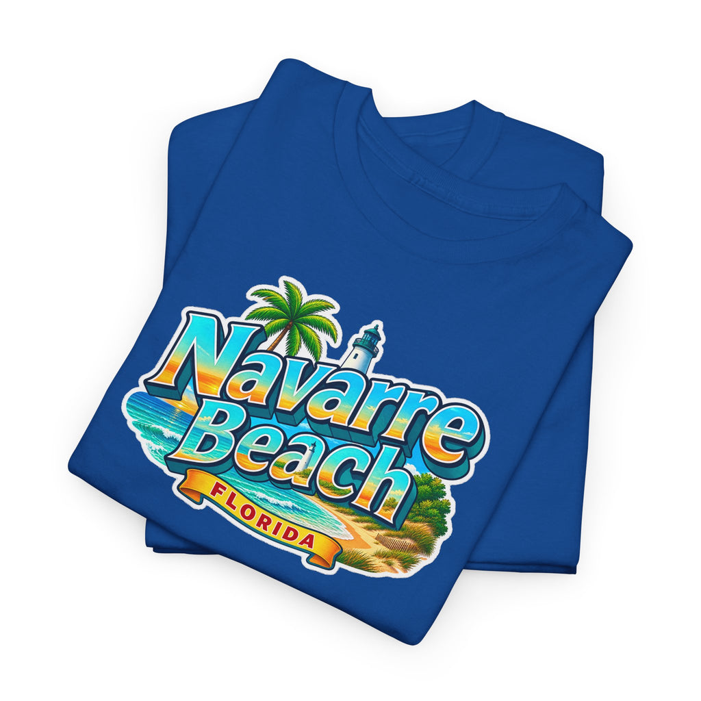 Navarre Beach Florida T-Shirt – Retro Tropical Vacation Tee