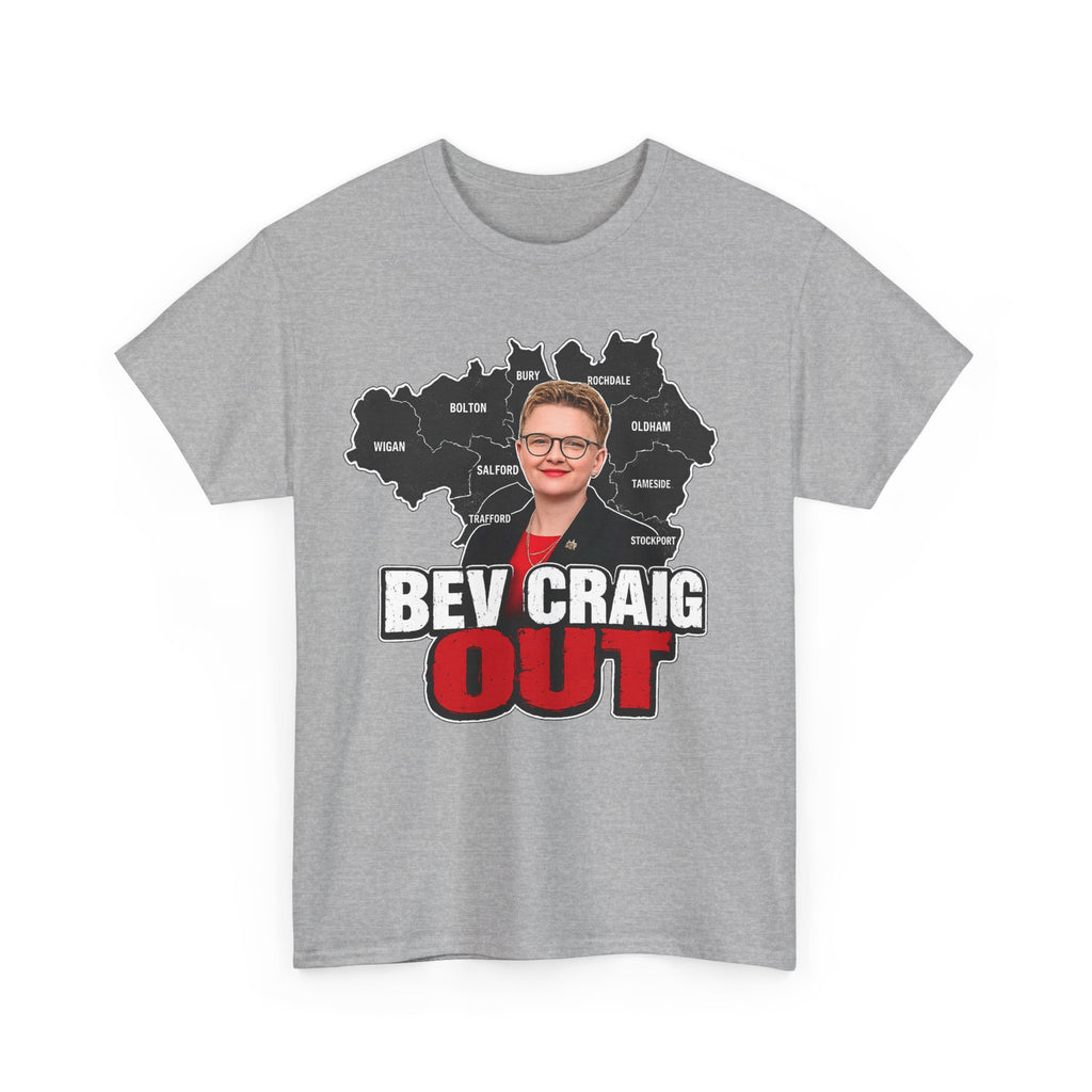 Bev Craig Out Greater Manchester Mayor Tee / T-Shirt