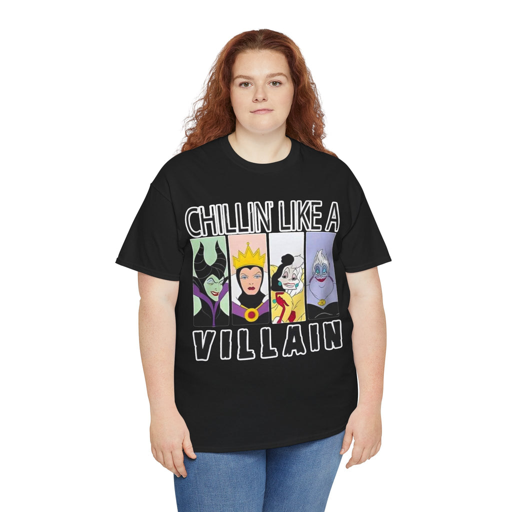 Villain Squad T‑Shirt — "Chillin' Like a Villain" Graphic Tee