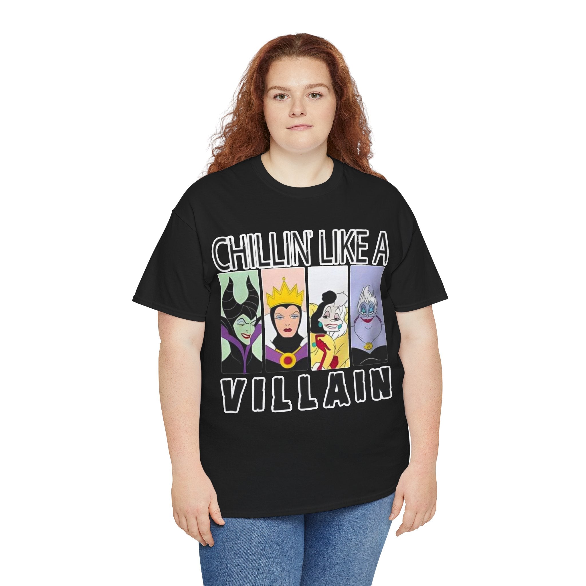 Villain Squad T‑Shirt — "Chillin' Like a Villain" Graphic Tee