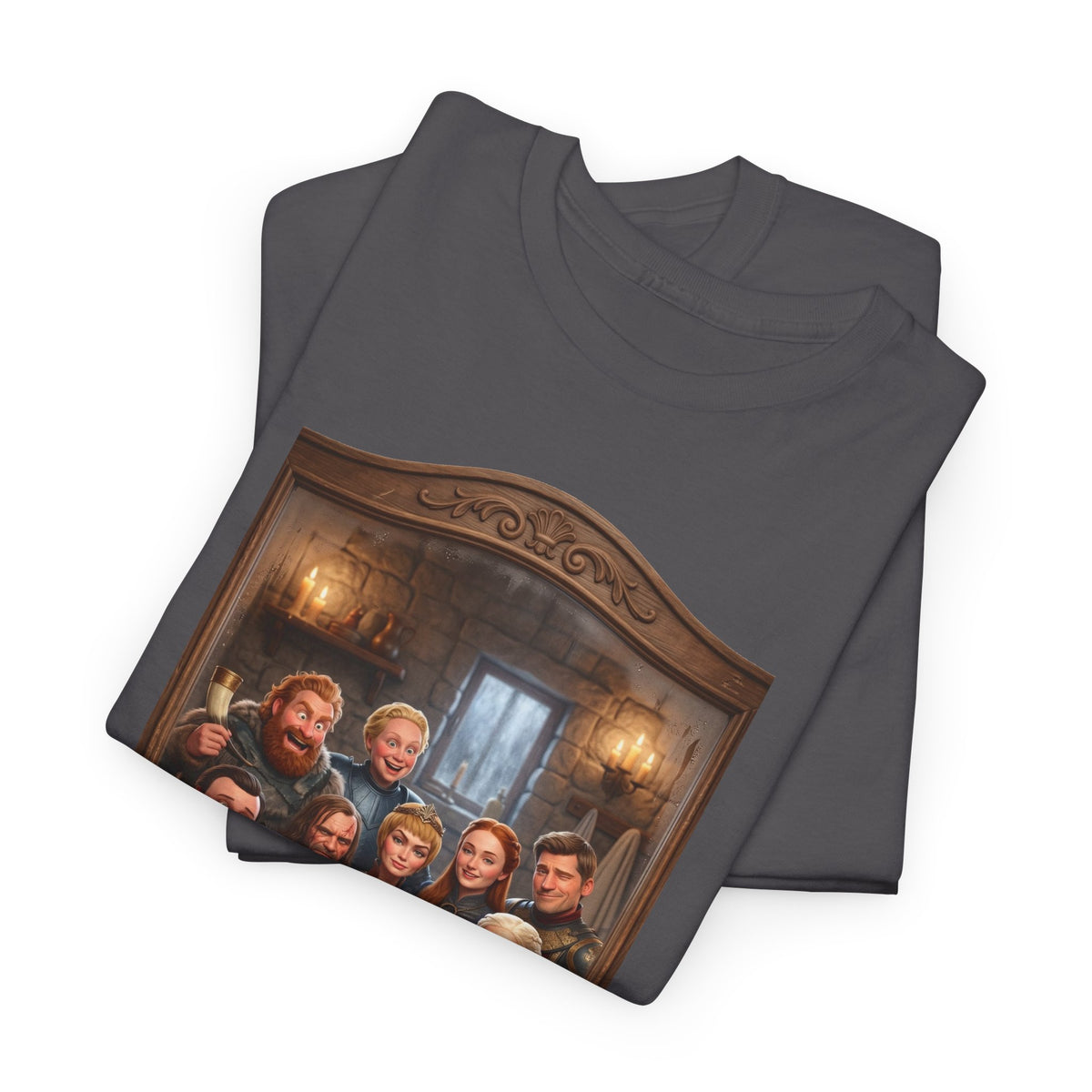 Game of Thrones Cast Portrait Inspired Cotton T-Shirt