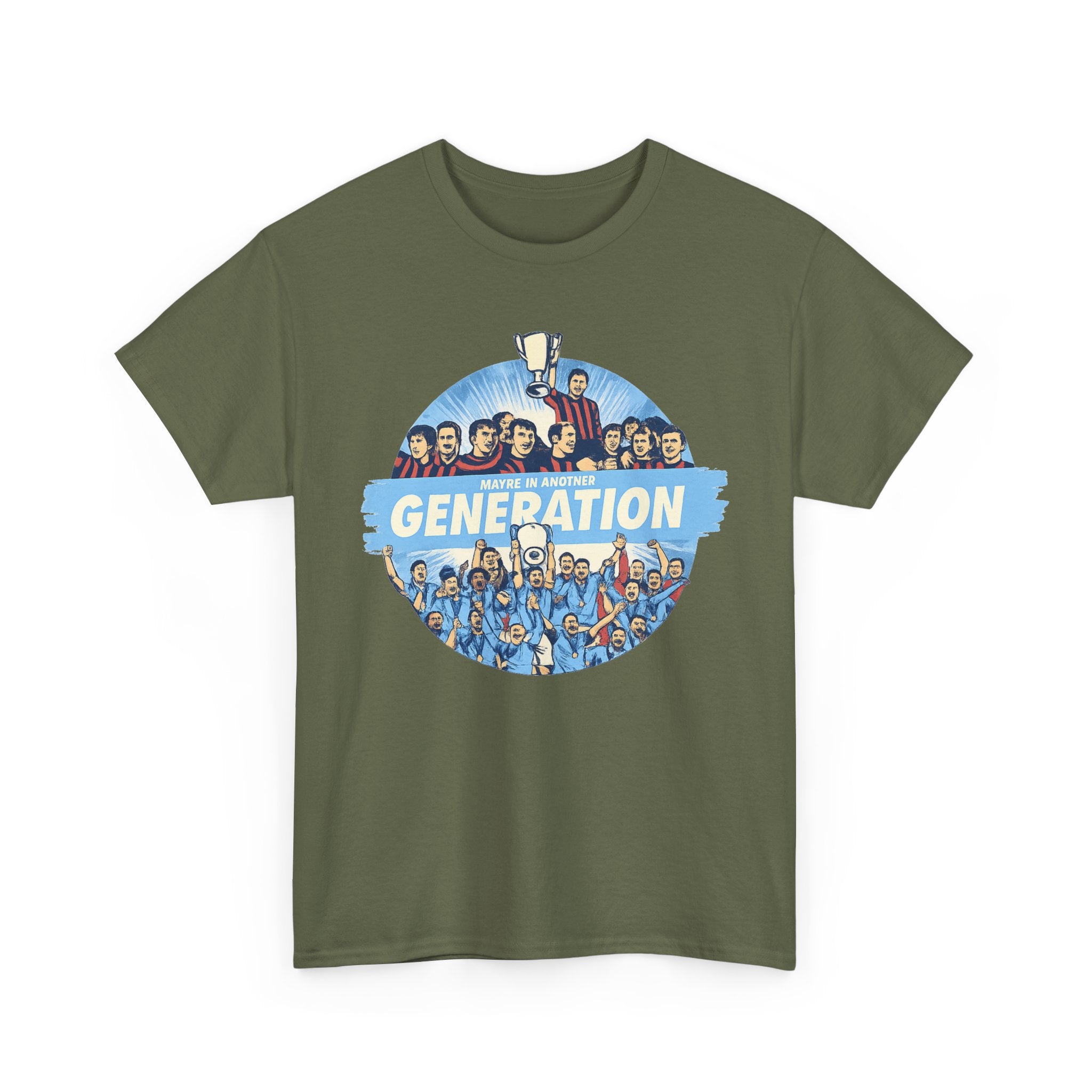Manchester City Maybe in Another Generation Champions T‑Shirt — Retro Team Fan Tee