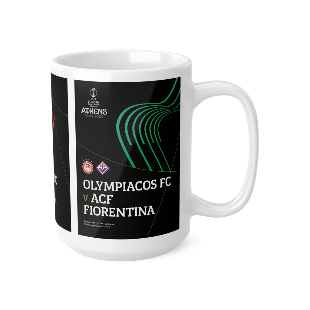 2024 UEFA Finals Programme Covers Inspired Ceramic Coffee Mug (11oz & 15oz)