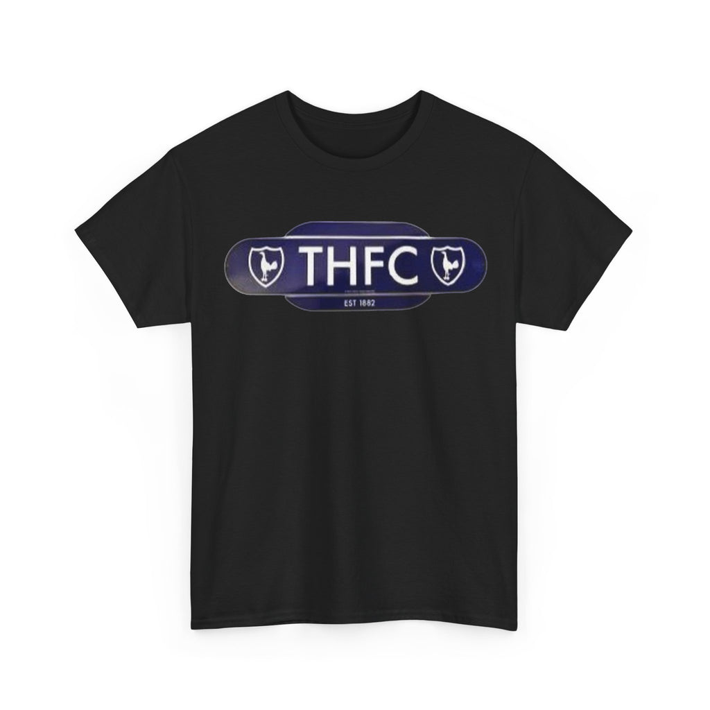 Tottenham Hotspur Railway Sign Tee — Tottenham Football Club Fan Shirt