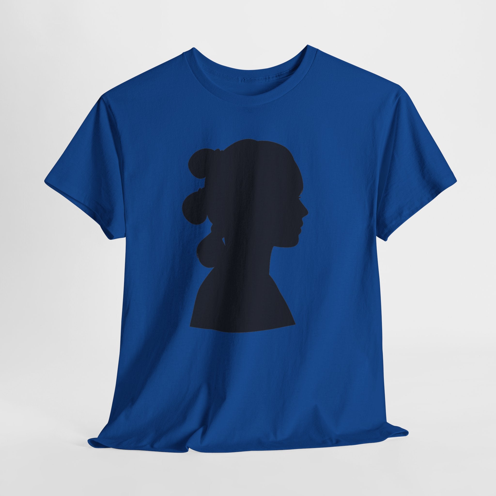 Princess Leia Star Wars Silhouette Profile Tee — Classic Portrait T‑Shirt