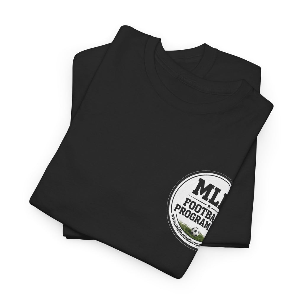 MLD Football Programmes Tee - Retro Logo Chest T-Shirt
