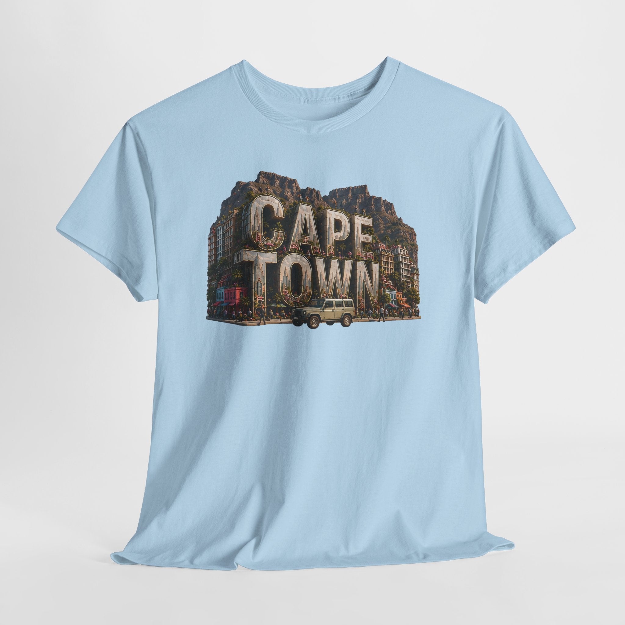 Cape Town Vintage Photo Tee — South Africa Travel Souvenir T-Shirt