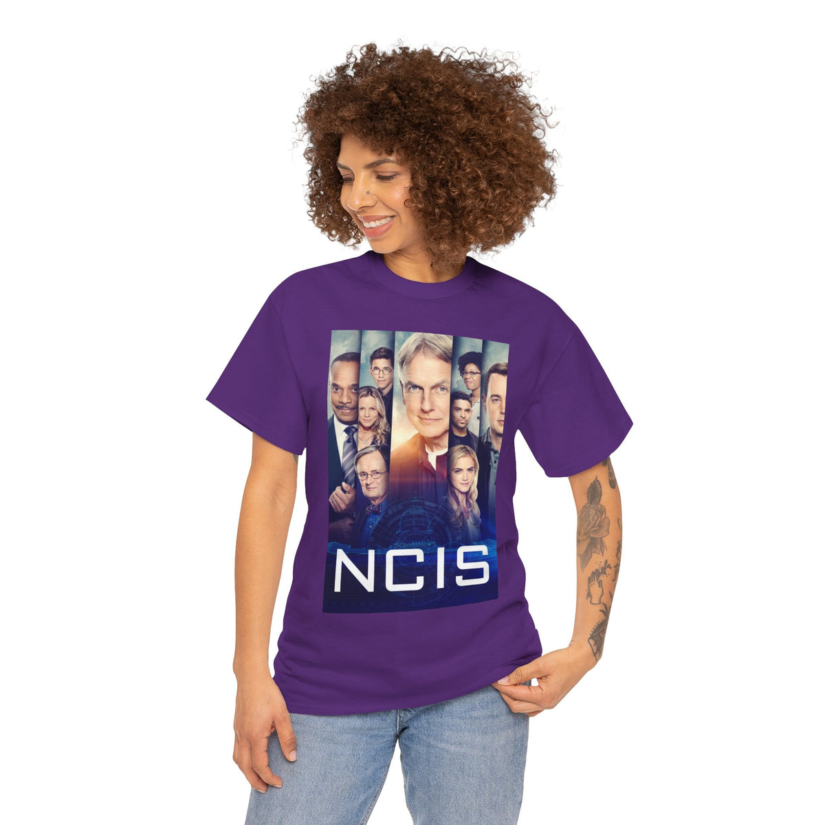 NCIS Cast Graphic Inspired Cotton T-Shirt