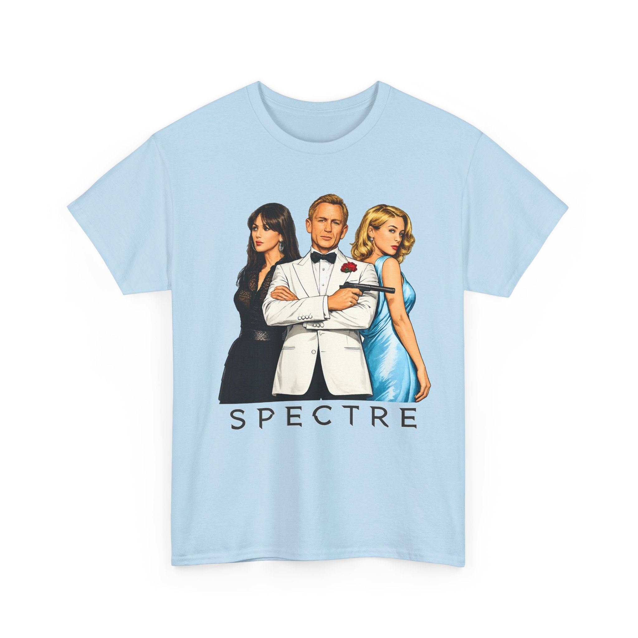 James Bond Spectre Movie Poster Tee — Retro James Bond Style Graphic T-Shirt