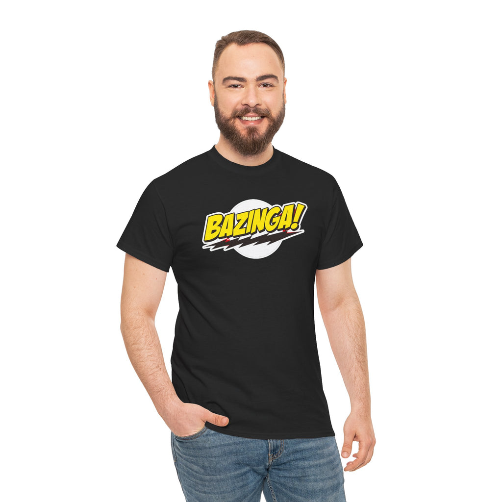 Bazinga! Graphic Cotton T-Shirt