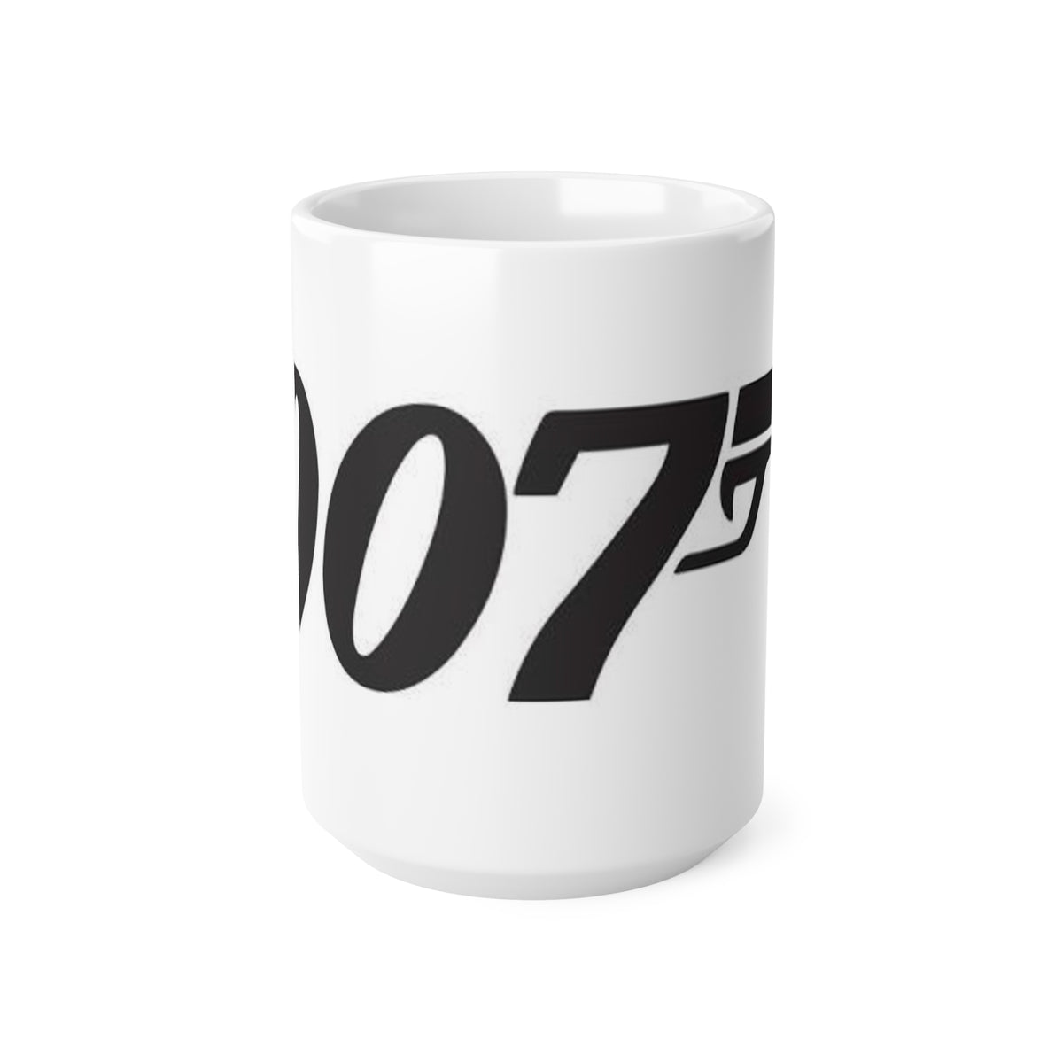 007 Logo Ceramic Coffee Mug — Spy Movie Fan Gift (11oz & 15oz)