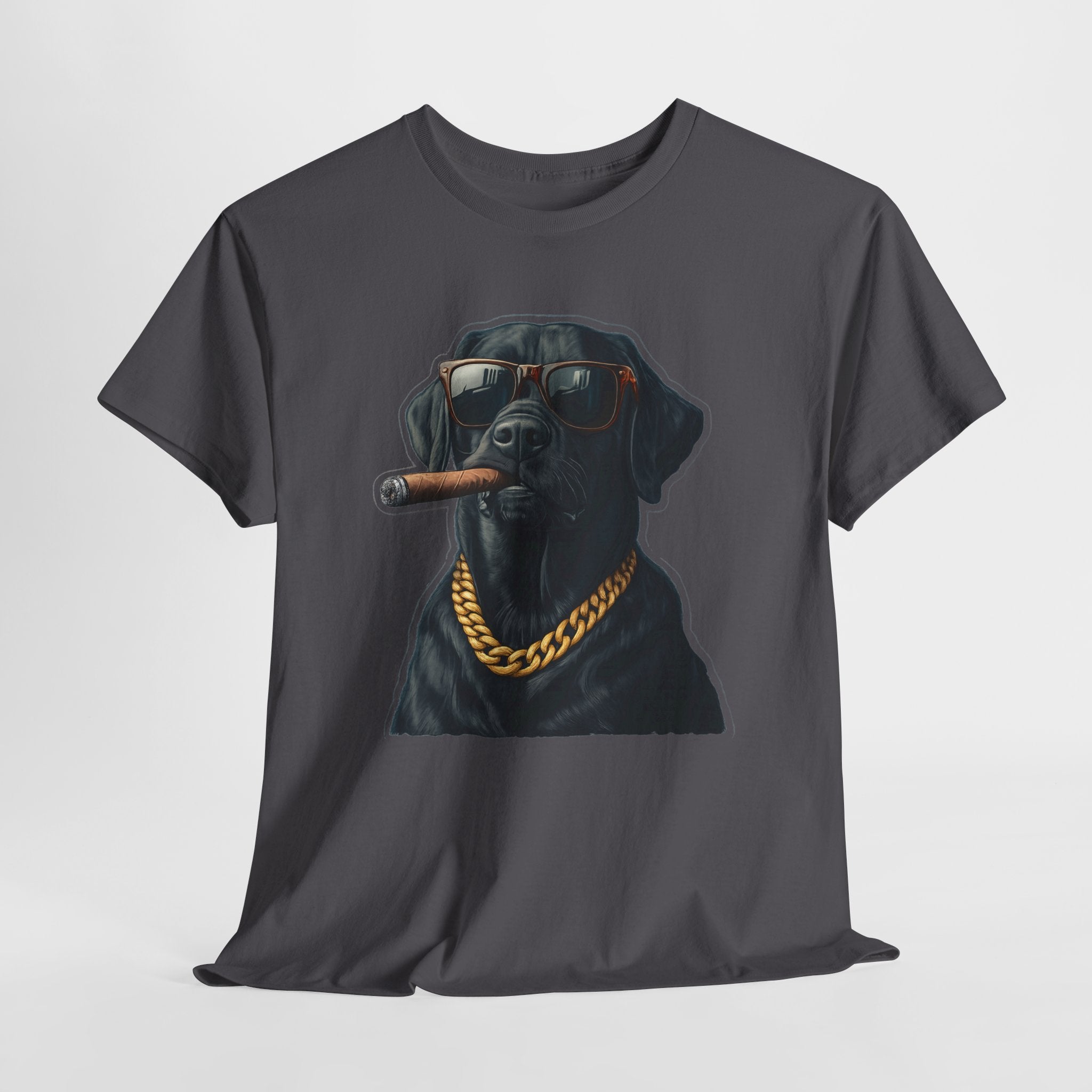 Cool Rottweiler Smoking Cigar Graphic Tee — Dog Lover Streetwear