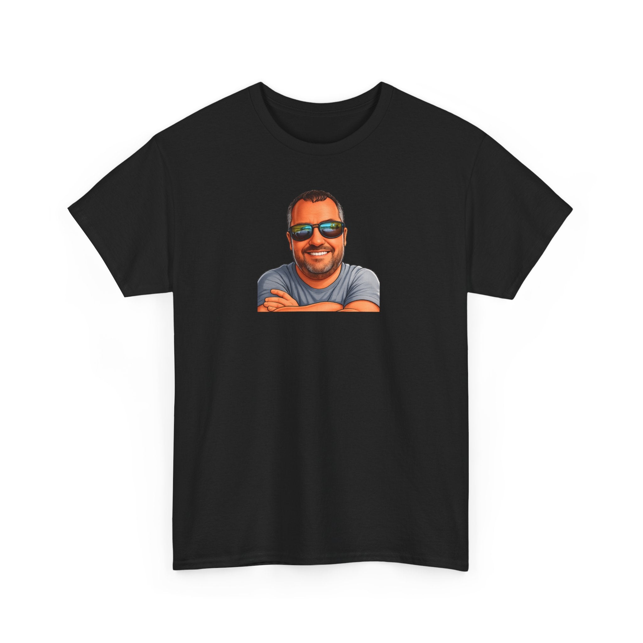 T-Shirt — "Mama Always Said Life Is Like A Box Of Chocolates" Graphic Tee (Funny Retro Portrait)