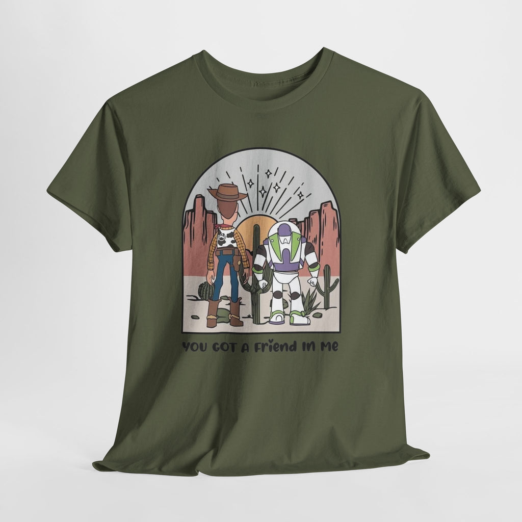 Toy Story Inspired — "You Got a Friend in Me" Graphic T-Shirt