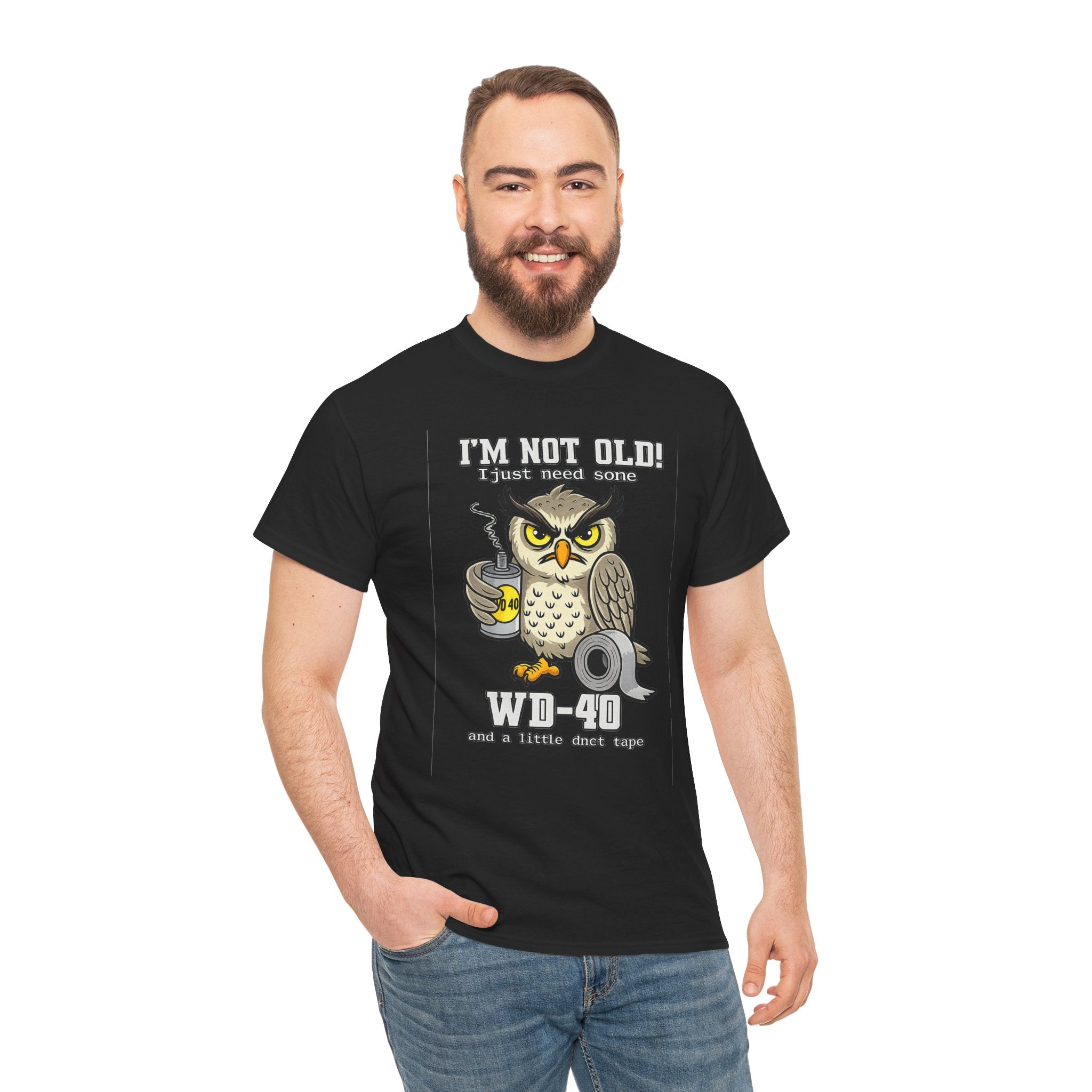 Owl 'I’m Not Old I Just Need More WD-40' T-Shirt