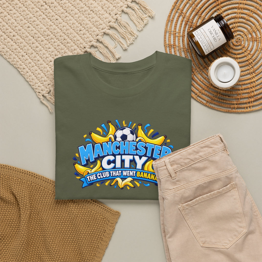 Manchester City "The Club That Went Bananas" Cotton T-Shirt