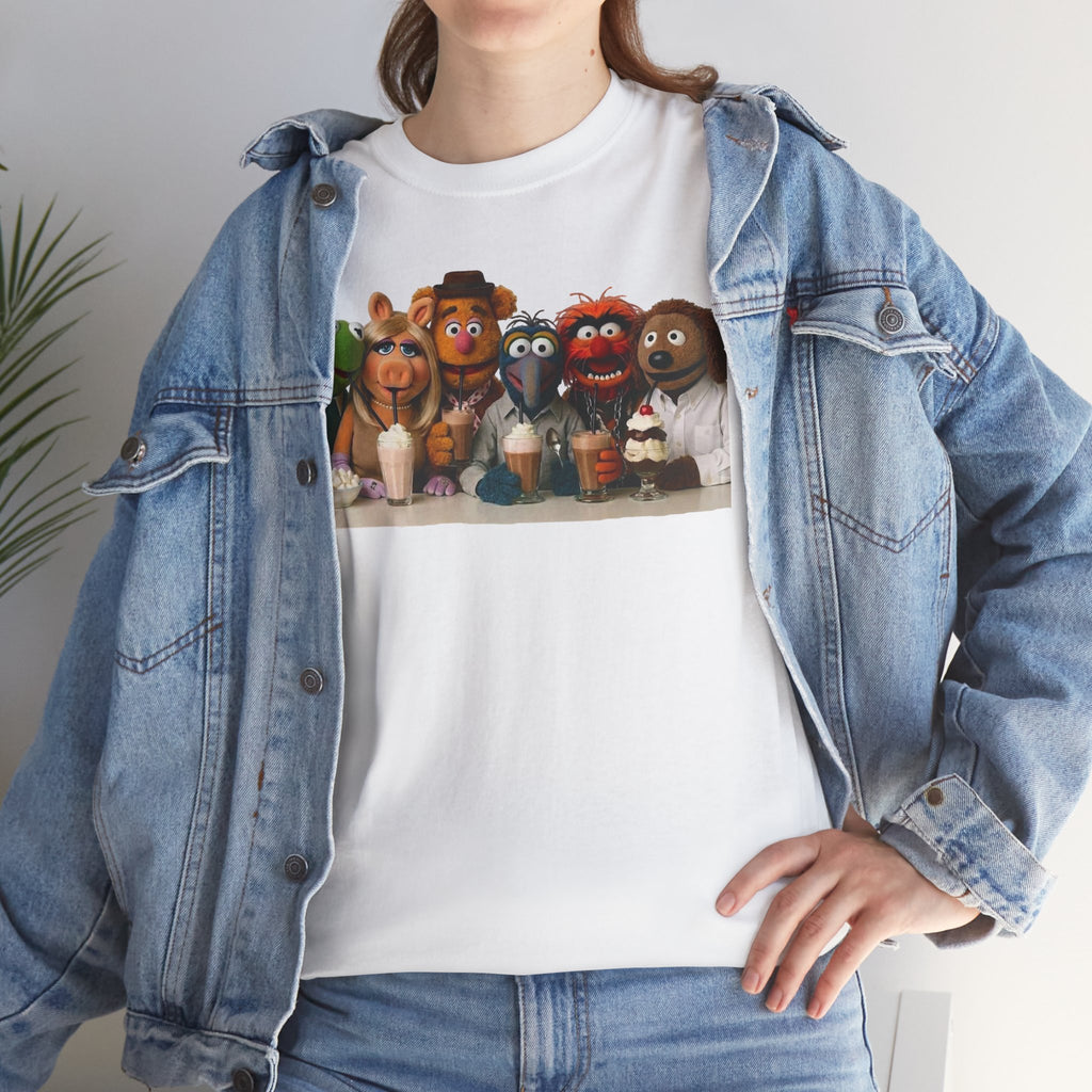 Muppet Cast Retro Poster Cotton T-Shirt