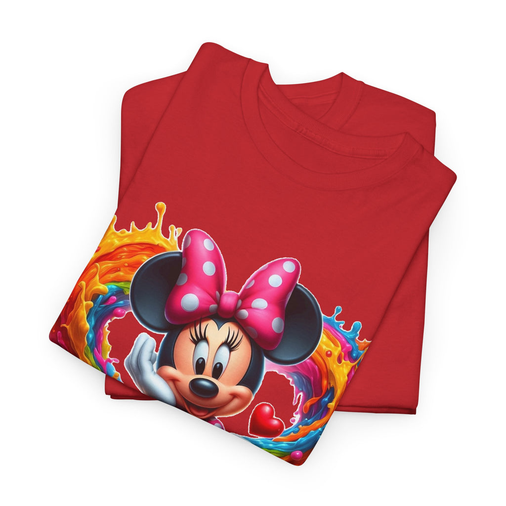 Minnie Mouse Unofficial Color Splash T‑Shirt