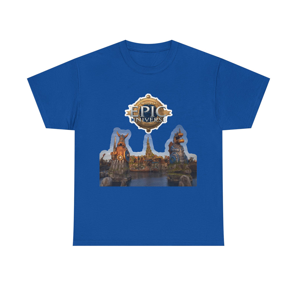 Epic Universe Theme Park T‑Shirt — Iconic Entrance Graphic Tee