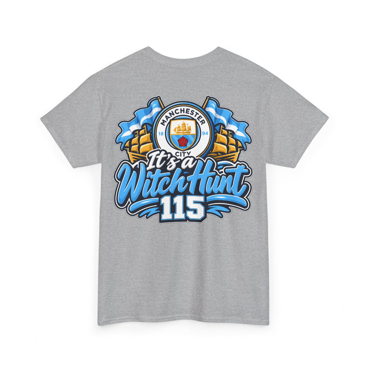 Manchester City It's a Witch Hunt 115 Cotton T-Shirt