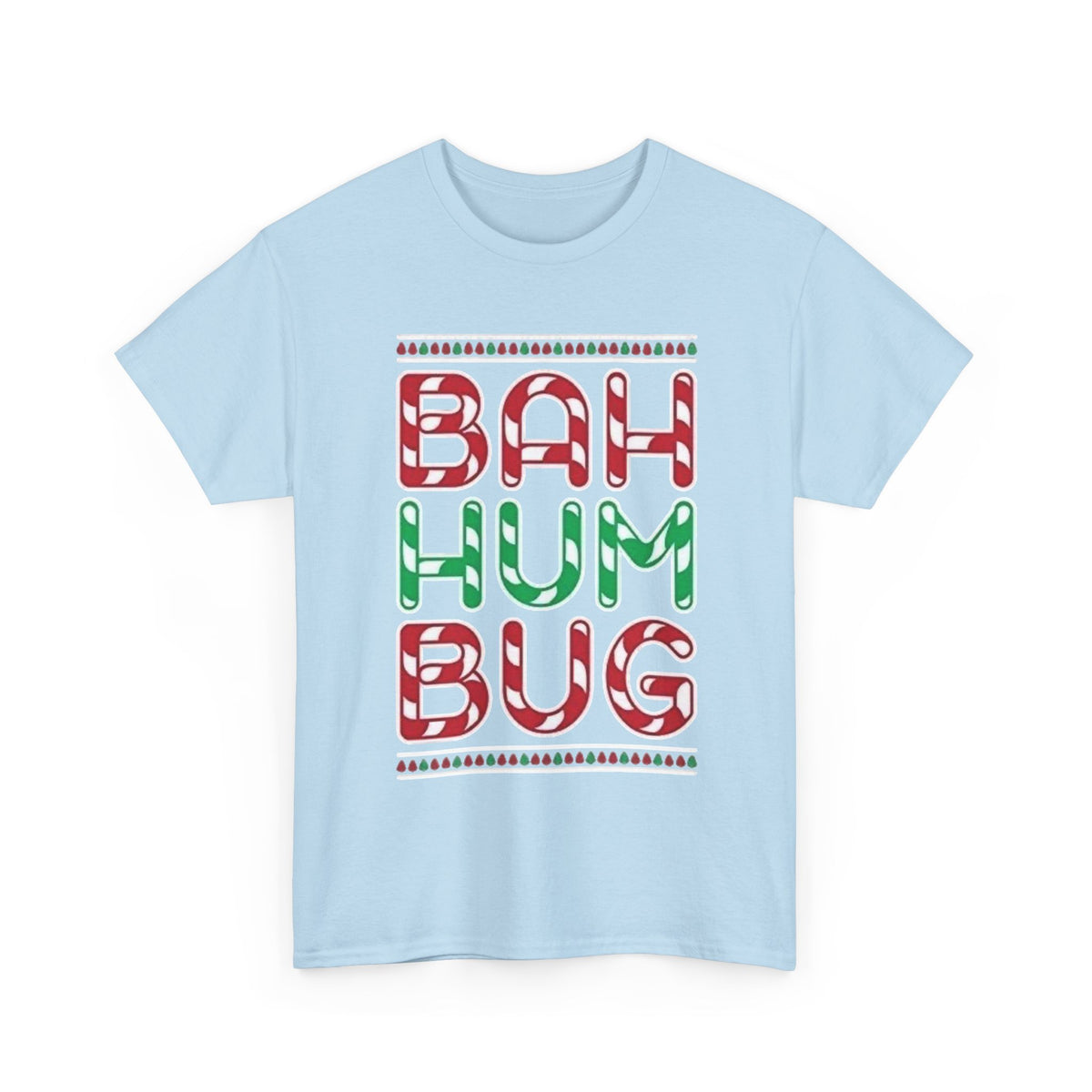 Bah Humbug Christmas Cotton T-Shirt
