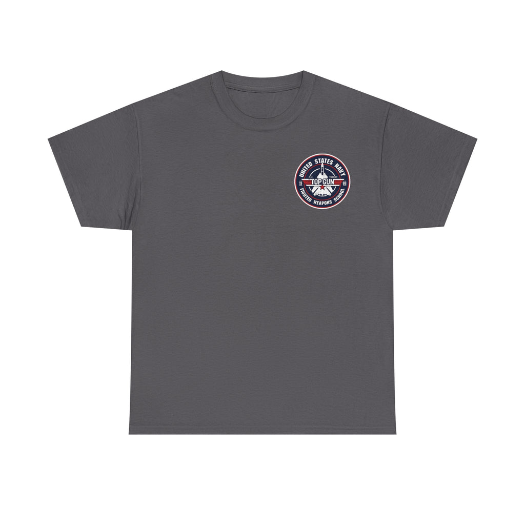 US Navy Top Gun School T-Shirt — 'High Speed' Vintage Cotton T-Shirt