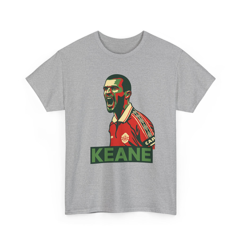 Roy Keane Retro Soccer Tee - Iconic Football Legend Graphic Shirt