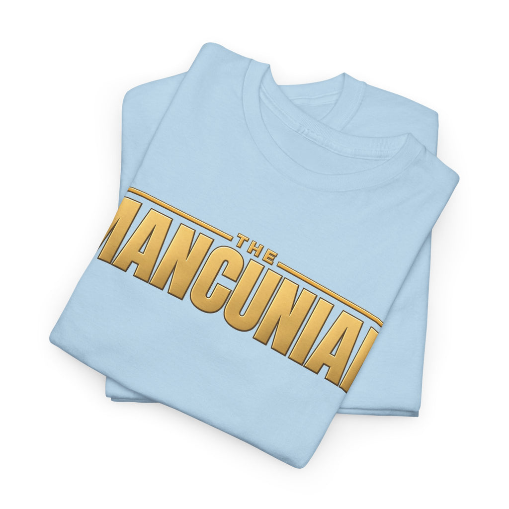 Mancunian Gold Logo Cotton T‑Shirt