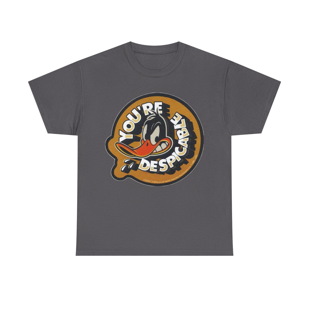 Vintage Daffy Duck Graphic Tee — “You're Despicable” Retro Cartoon Shirt