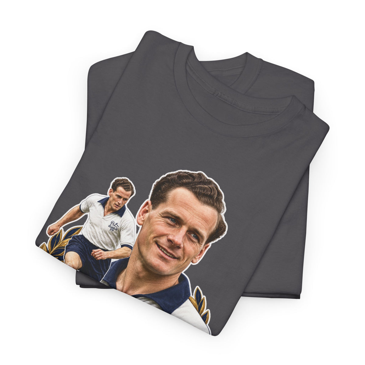 Sir Tom Finney Tribute T-Shirt – Vintage Preston North End & England Football Tee