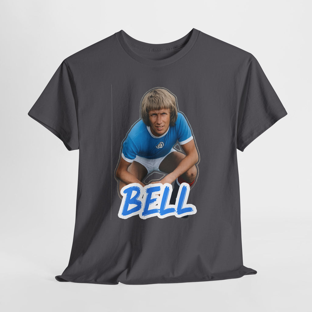 Colin Bell Manchester City Legend Retro Soccer Tee — Vintage Player Graphic T-Shirt