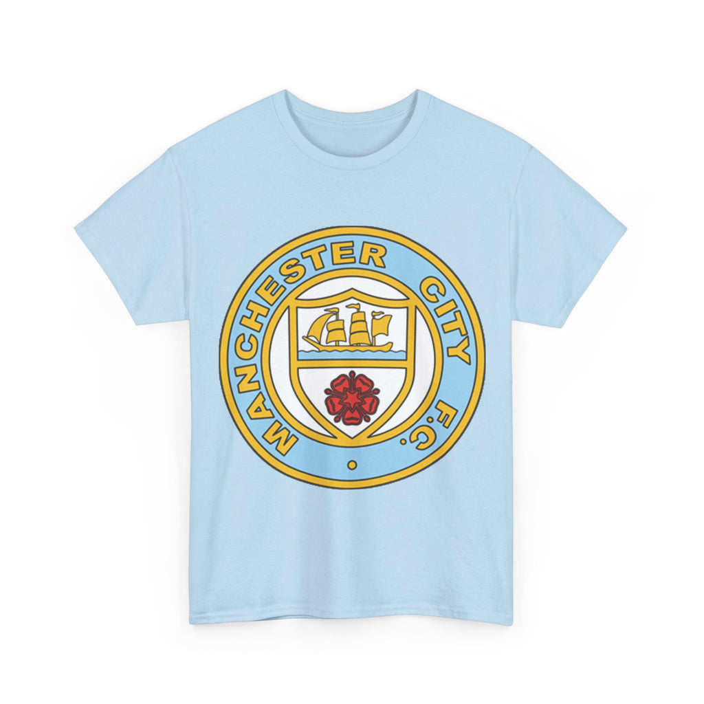 Manchester City FC Retro Crest T-Shirt – Retro Football Fan Tee