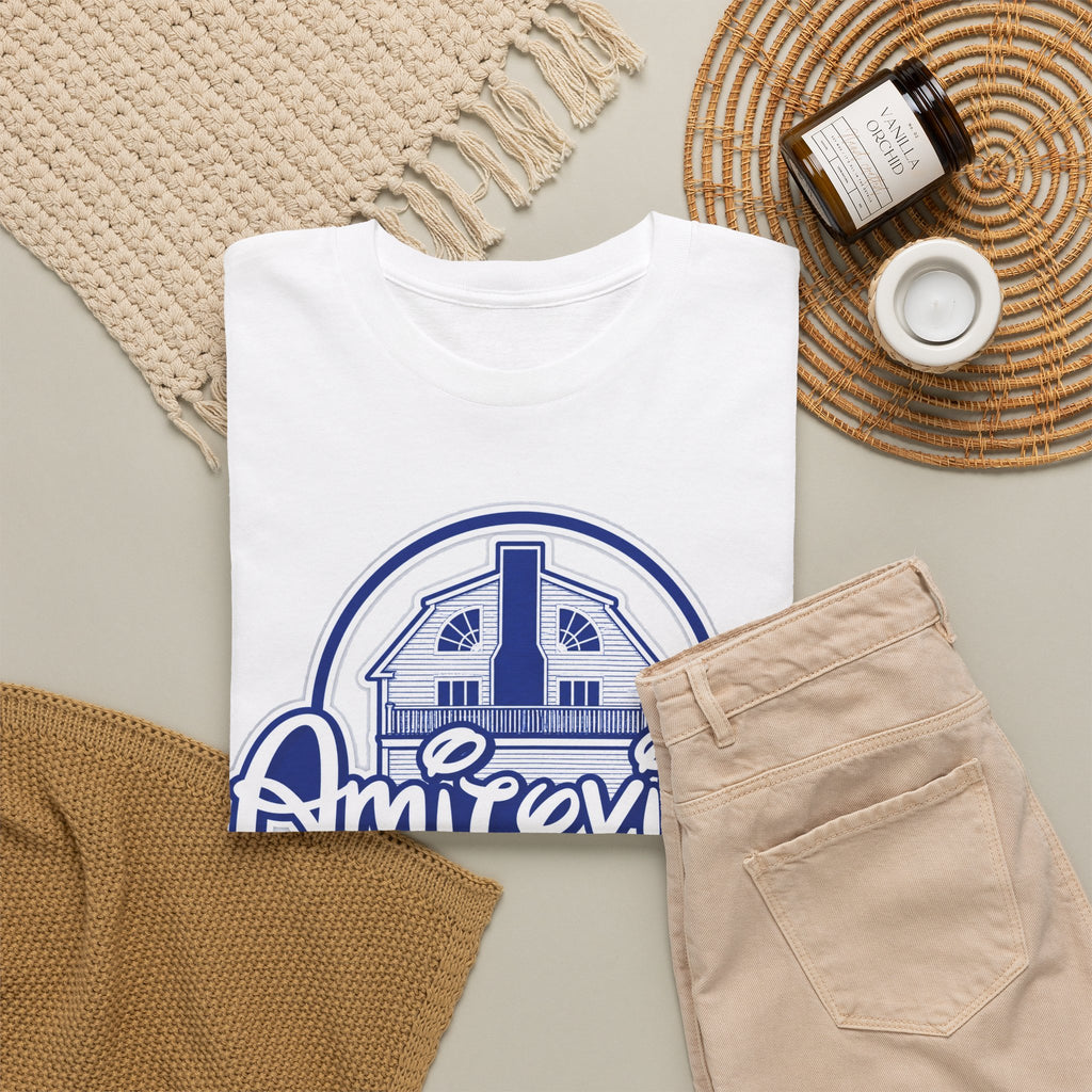 Amityville Horror Tee – "Amityville: The Scariest Place on Earth" Graphic Shirt