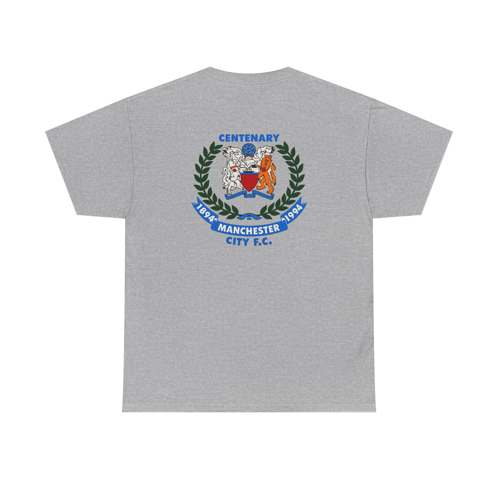 Centenary Manchester City FC Crest Tee — 1894–1994 Commemorative Shirt