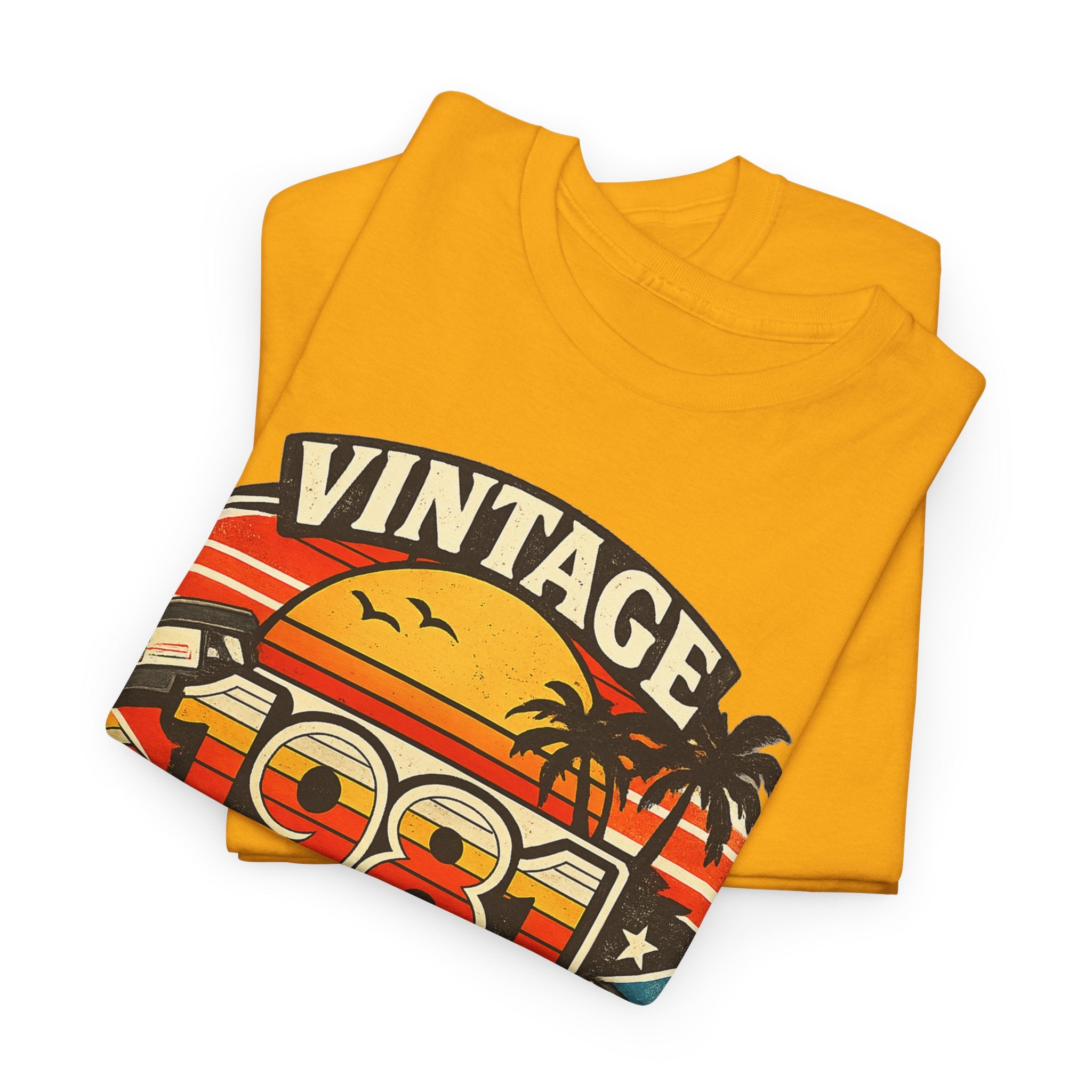 Vintage 1981 Retro Tee — 80s Nostalgia Graphic T-Shirt